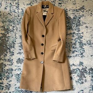 Burberry Tan Wool Coat